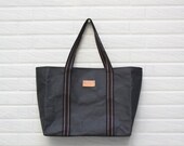 kraft Paper fabric in Black  - 72CM X 45CM