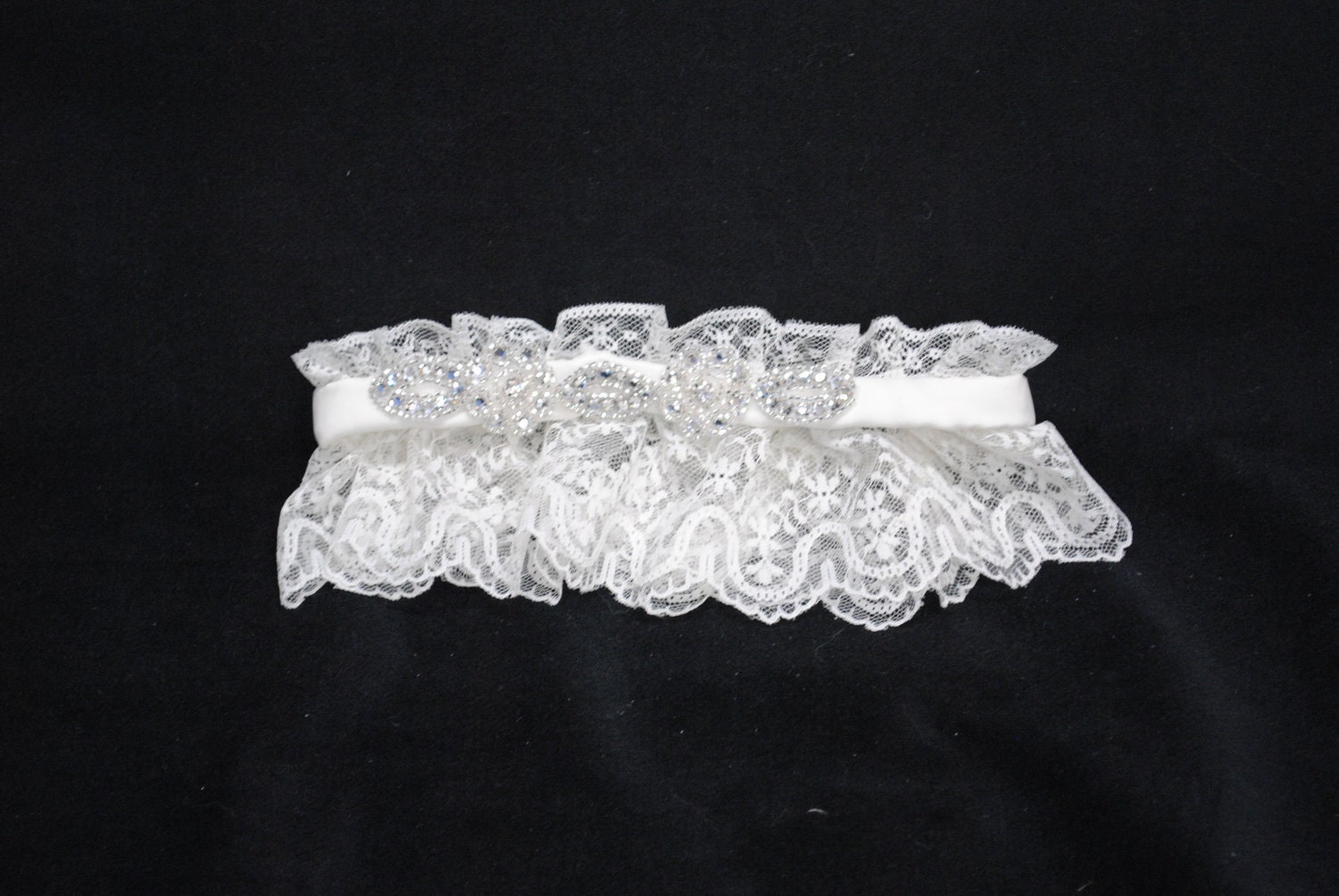 Rhinestone Garter