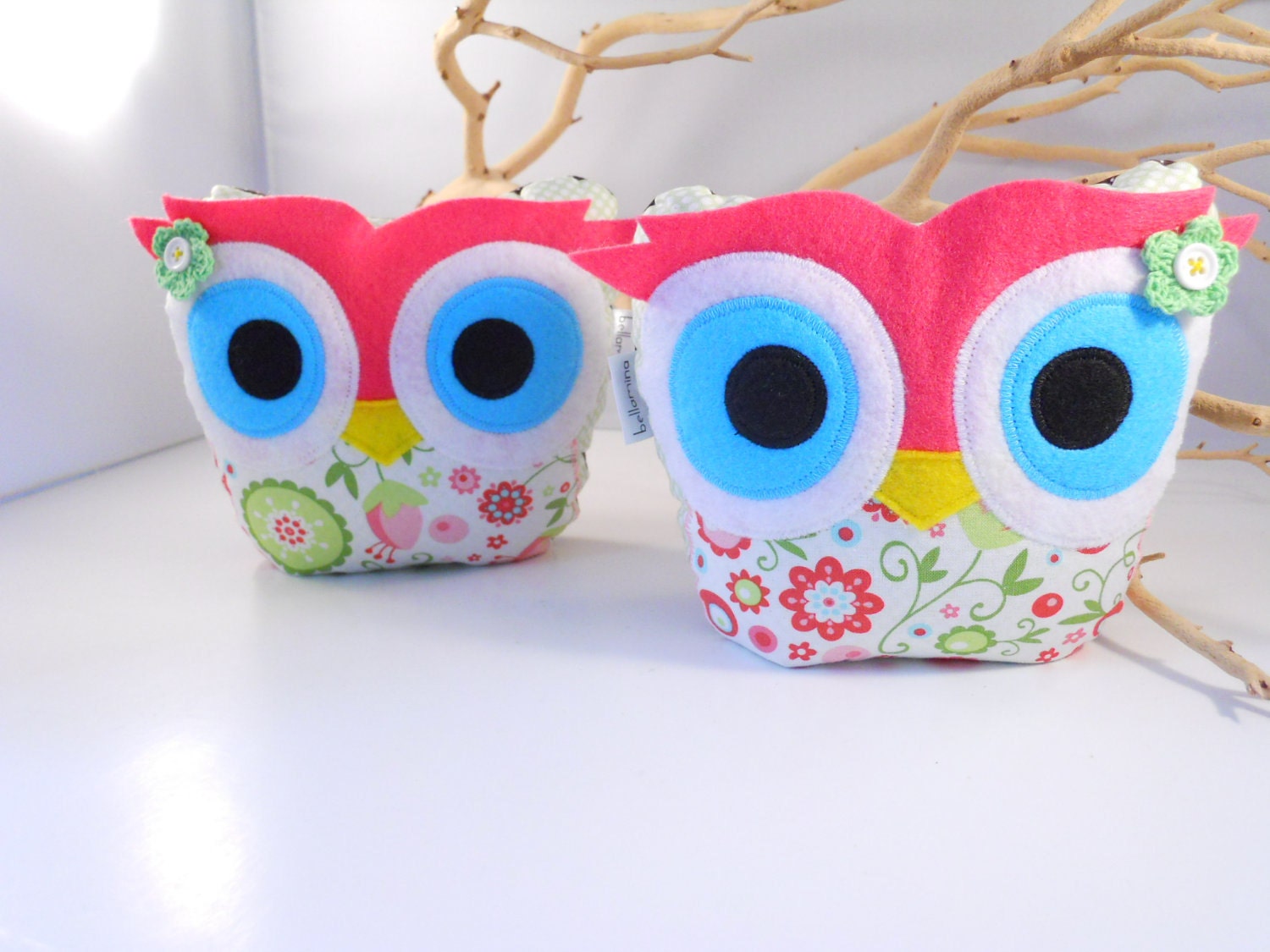 owl bookends doorstops  paperweights  - 2 bellamina's bookends