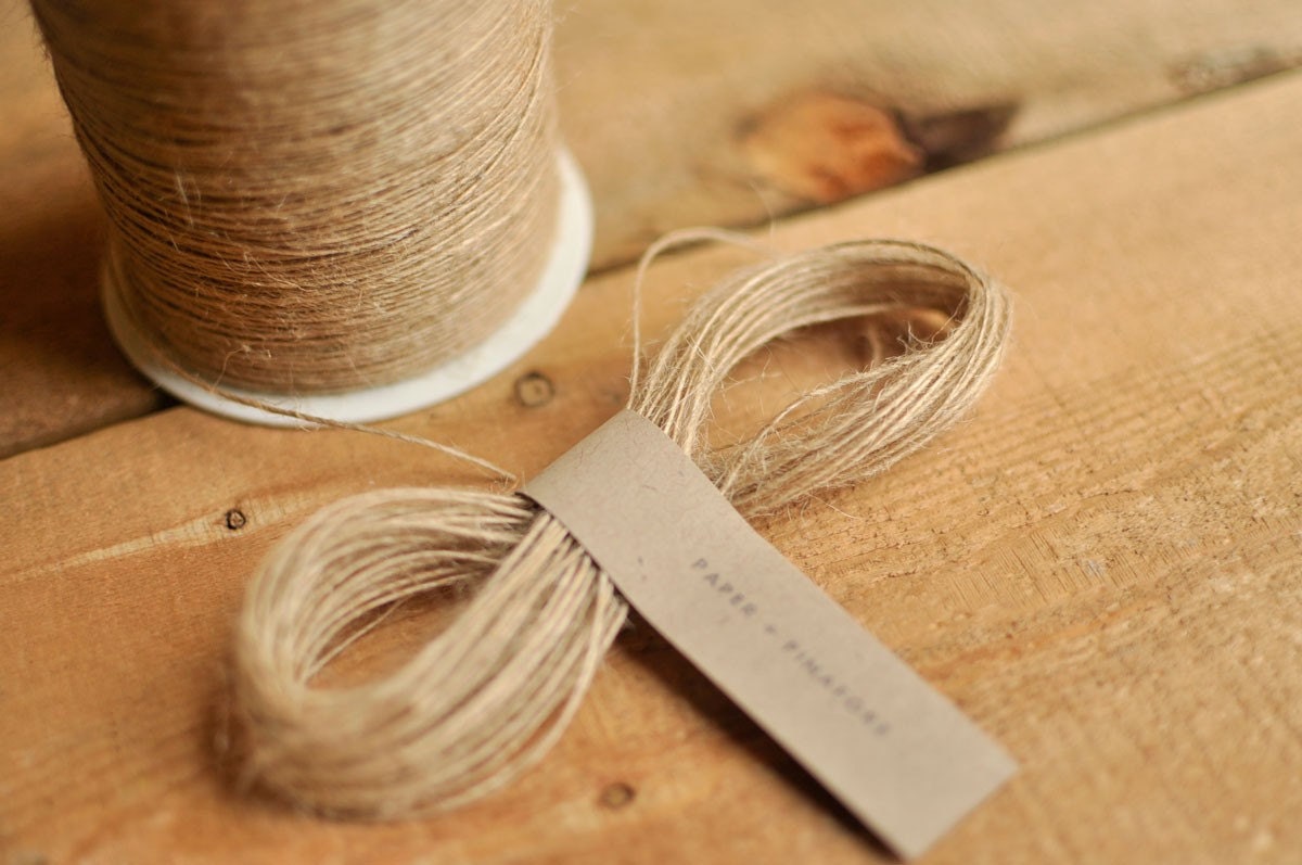 Natural Jute Twine - 10 yds