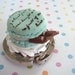 the Mint Macaroon With Chocolate Purse Hanger