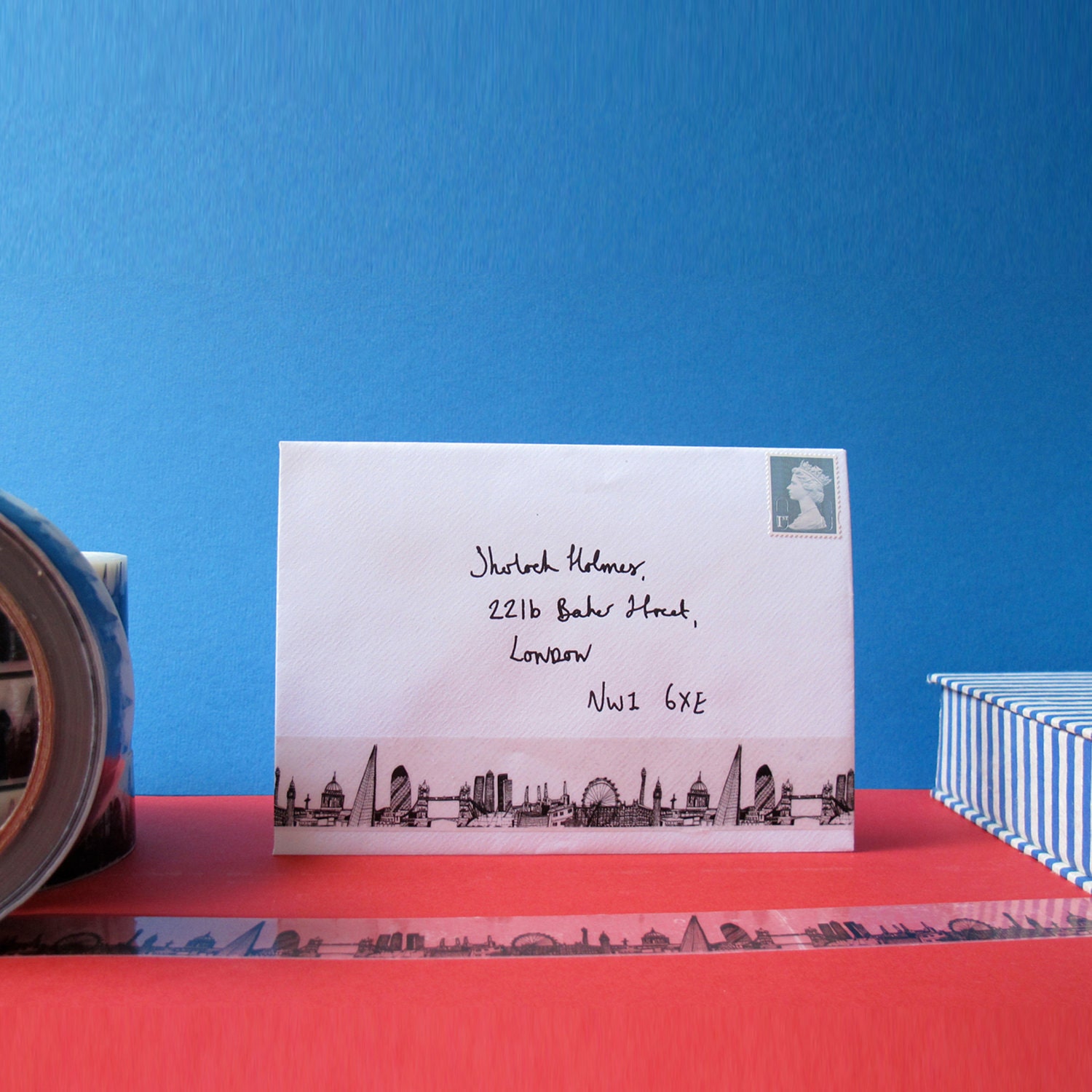 London Skyline Decorative Sticky Tape (25mm)