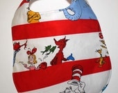 Cat In Hat Fox In Socks Dr.Seuss Bib