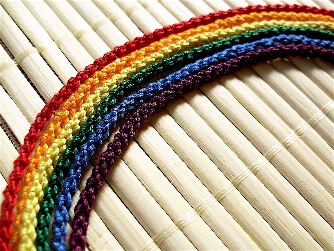 Rainbow Friendship Bracelet Set