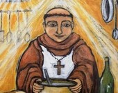 Happy Cooks in the Kitchen - cinco de mayo - San Pasqual - Retablo