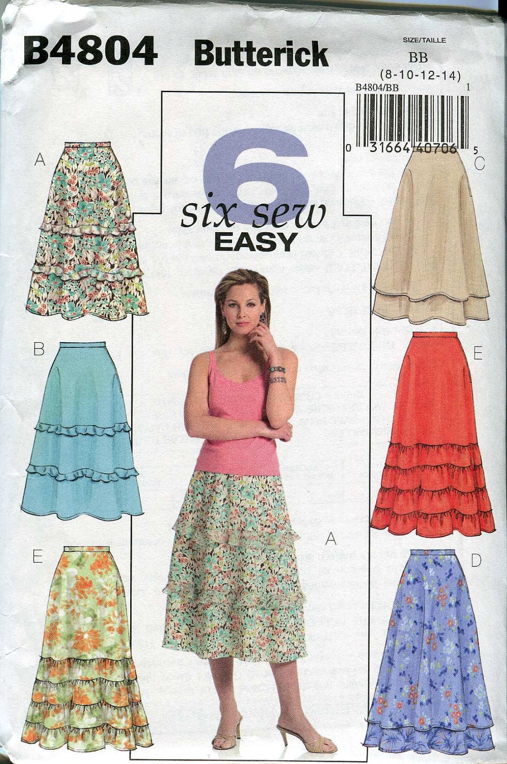 Layered Skirt Pattern