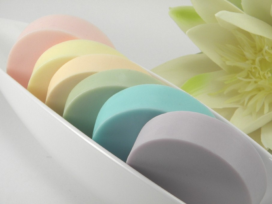 Soap Round with Mango Butter Custom You Pick The Scent 4 oz