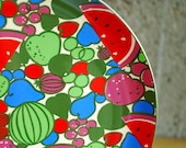 Vintage Waechtersbach Fruit Plate Western Germany Pre-1989