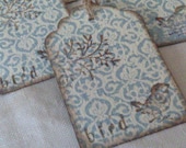 Bird Gift Tags - Vintage Inspired - Set of 6 Tags
