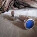 Sea Glass Jewelry - Fish Eyes - Cobalt Blue Bezel Set SeaGlass Stud Earrings - Genuine Beach Glass