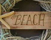 Wreath-Beach House Decor Shabby Chic Starfish Wreath-THE BEACH-Coastal Chic decor, Etsy Spring Wreaths, Beach Wedding Decor, Hostess Gifts