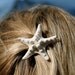 Starfish Hair Barrette Knobby Starfish Hair Clip-Starfish Beach Weddings-Mermaid Hair-Mermaid Costumes-Beach Hair