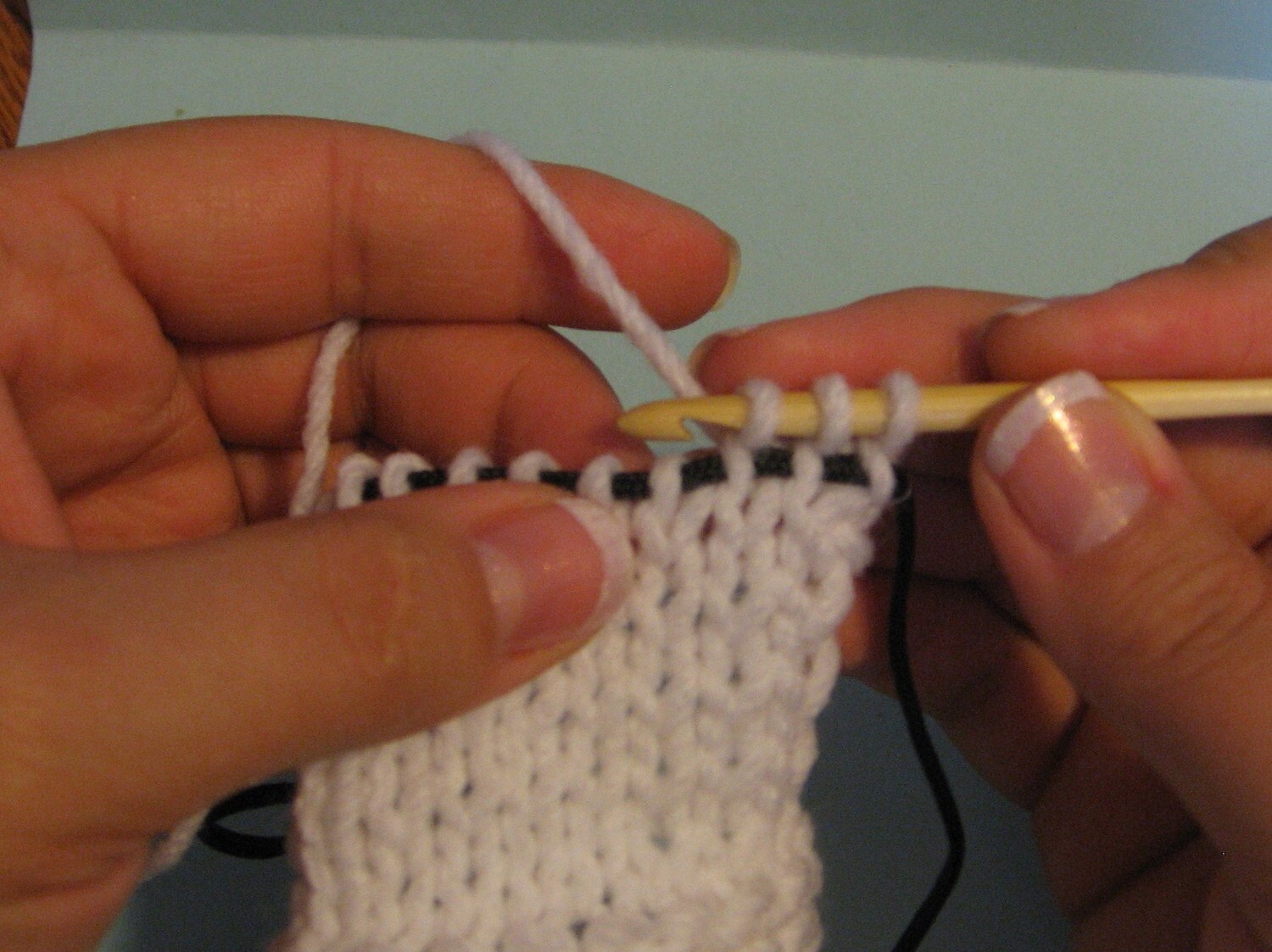 Crochet Purl Stitch Instructions