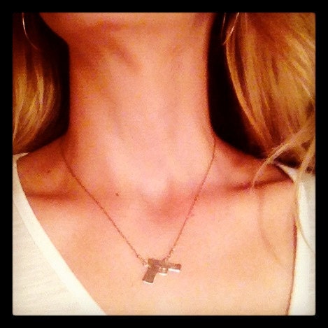 The Gold Gun Necklace