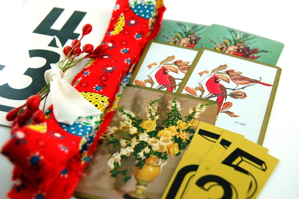 Tanya's Kitsch Inspire Me Kit Full of Vintage Goods