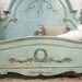 Painted Cottage Chic Shabby Aqua Queen Romance Bed BD205