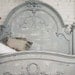 Painted Cottage Chic Shabby Dove Grey Queen Romance Bed