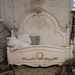 Painted Cottage Shabby Tea Stained Romance Bed