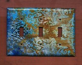 Triple Bleu Switchplate cover