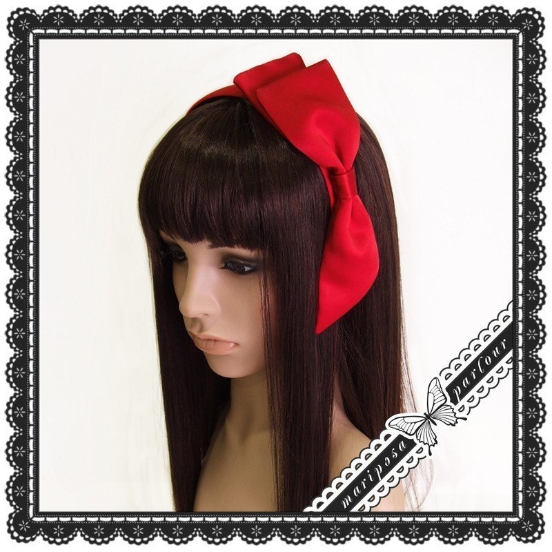 Blair Red Headband