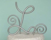 Personalized monogram Wedding Cake Topper