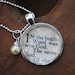Vintage Bible Verse Pendant Necklace Genesis 1:1
