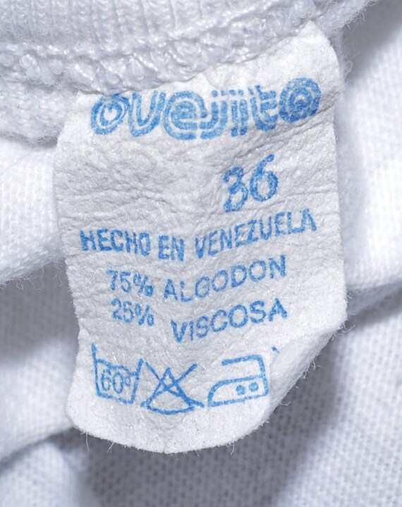 CAROL DON BOSCO Boleita 1980s Political Politician T Shirt from Venezuela Mens sz Small S