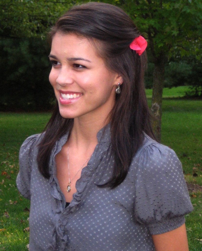 In Honor Of Tricia- Set of two Rosetta Hair Pins