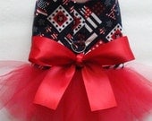 USA Rocks Dog Tutu Harness Dress