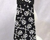 Skull Adjustable Boy Dog Neck Tie