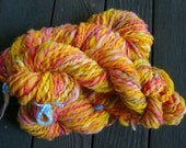 Handspun Merino Wool Yarn  Fall Leaves  144 yards