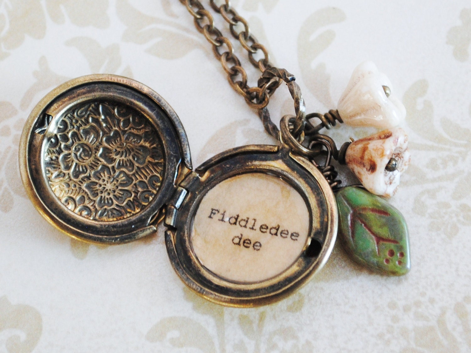 Gone With the Wind - Women's Locket - Fiddledee dee