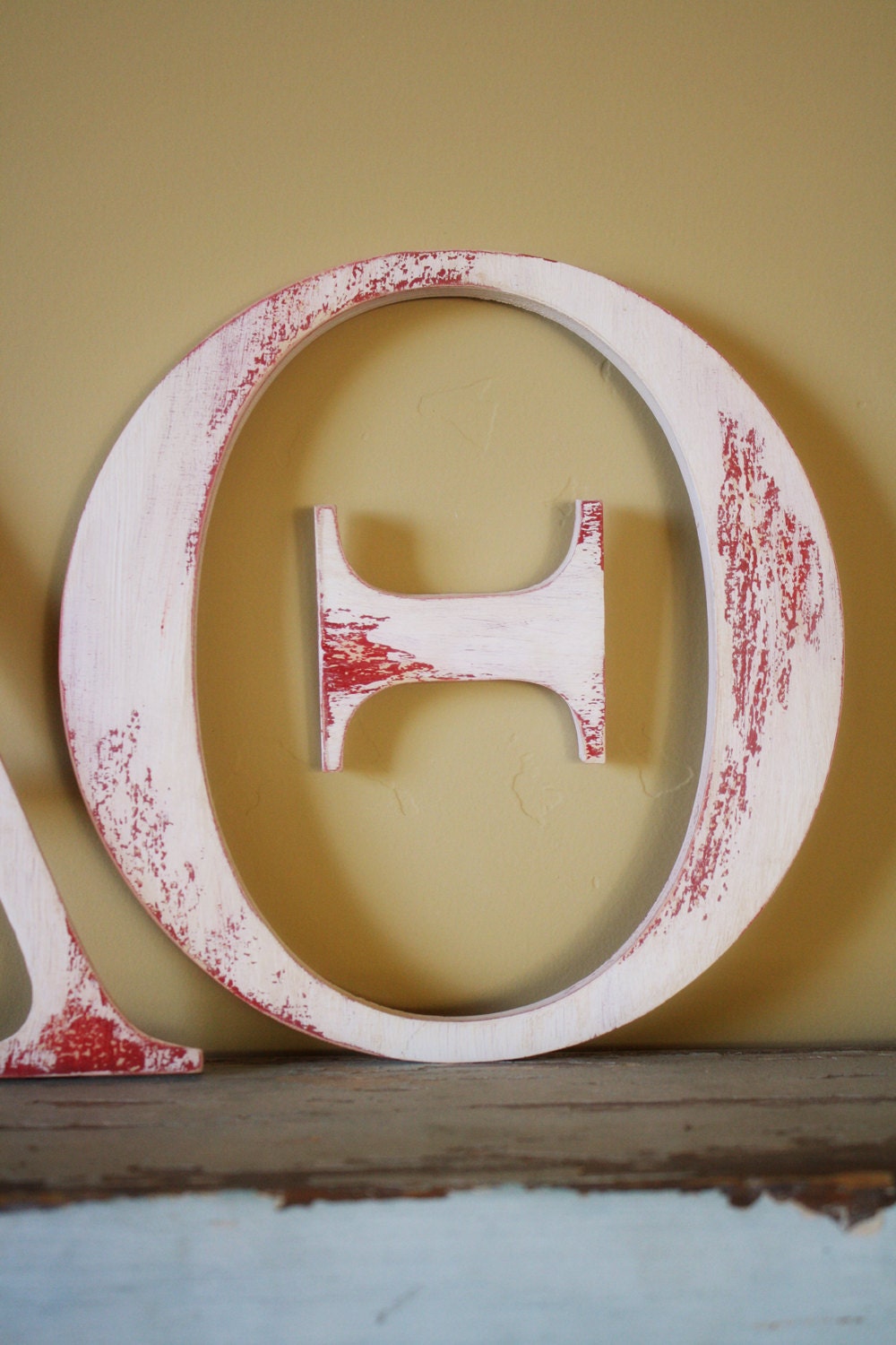 Custom Designed Greek Sorority Fraternity Wooden Wall Letters