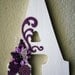 Wooden Wedding Initial Monogram Letters