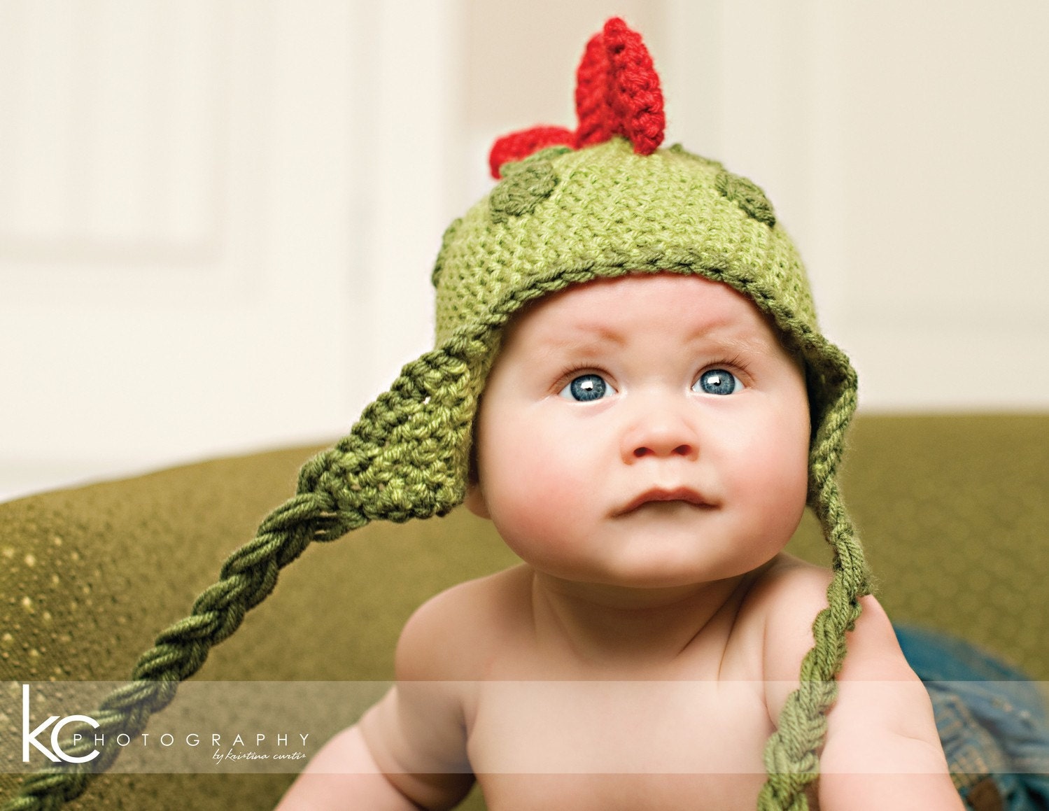 INSTANT DOWNLOAD Crochet Pattern Dinosaur Hat (5 Sizes Included Newborn to Adult) Permission to sell all finished items