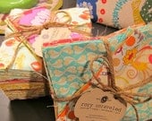 Rag Quilt Kit - Kiddie Size - DIY - CUSTOM - Cut Fabric, Batting, Instructions Included