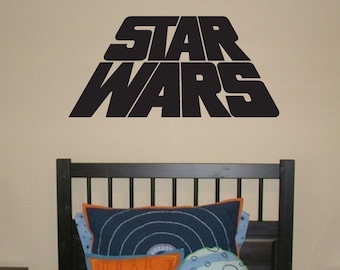 STAR WARS - Vinyl Wall Decal Art Words Movie Space