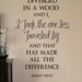 Two Roads...I took the road less traveled quote by Robert Frost...vinyl wall decal words decor