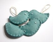 Blue Bird Ornaments / Organic Lavender Sachets / Easter Ornaments / Wedding Favors Il_170x135