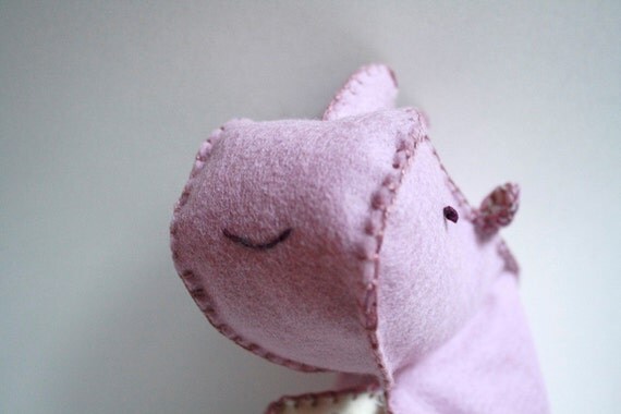 Plush Rhino / Baby's First Toy / Organic Cotton Stuffing Il_570xn