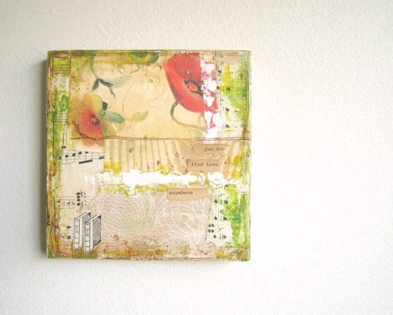 Original Mixed Media Painting - SALE - Anywhere