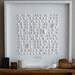 Personalized White Hearts Framed Picture - Large