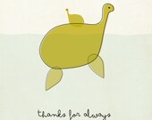 Nessie Family Print 11x14 Thanks for Always Believing in Me