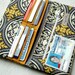 Handmade womens wallet Dr Who Tardis custom handmade vegan wallet cotton