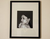 Deedee, original framed drawing