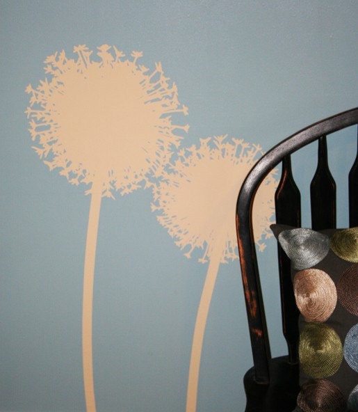 Just Dandy Dandelions- Vinyl Wall Decal