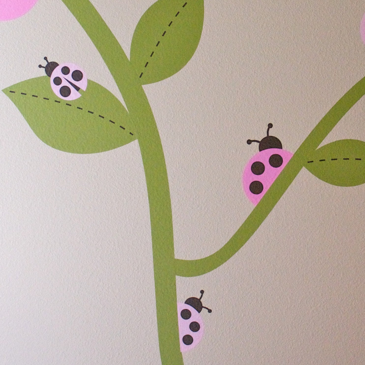 Extra Ladybugs- Vinyl Wall Decal