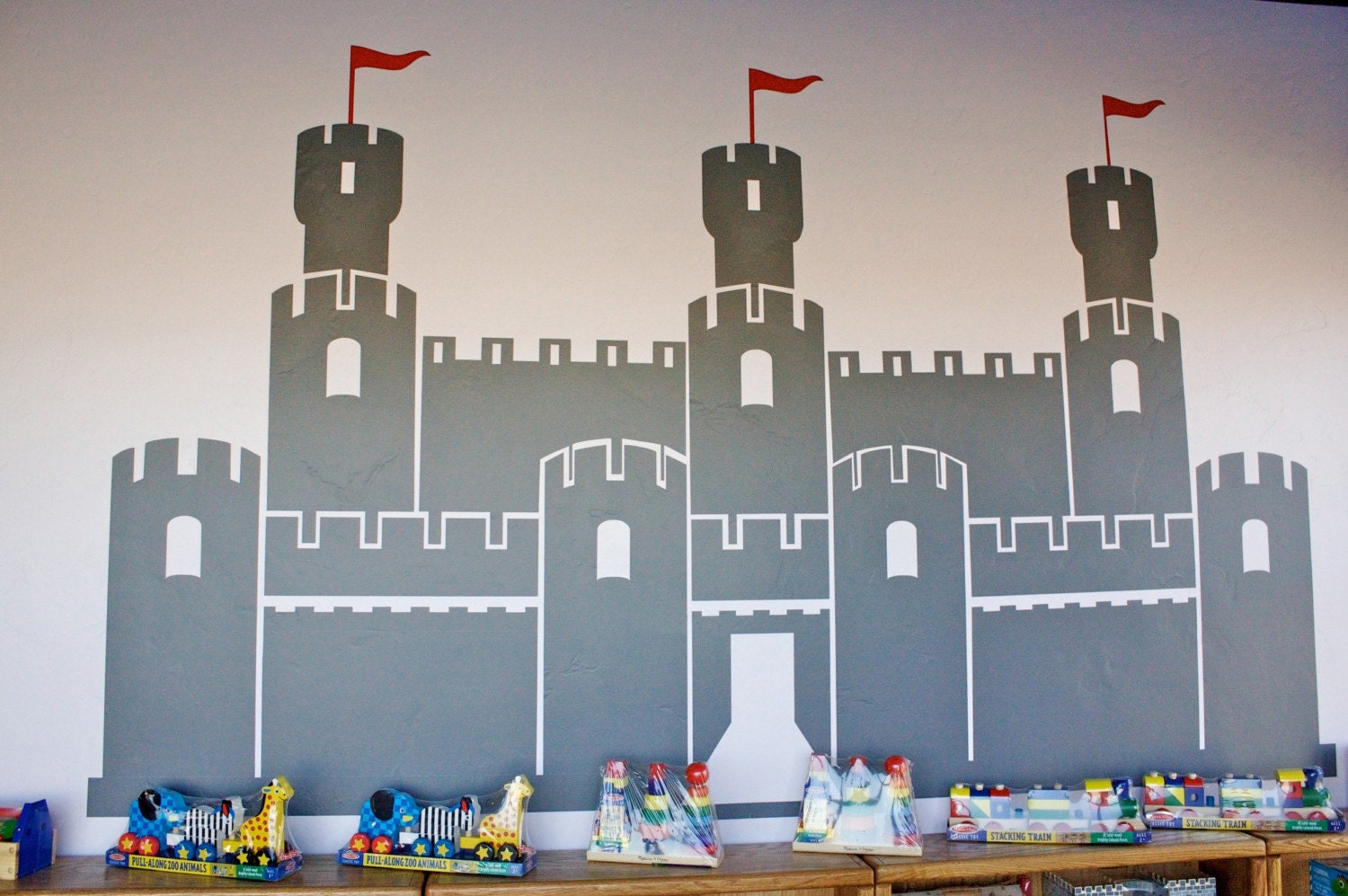 Vinyl Medieval CASTLE- Small