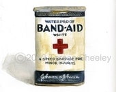 Vintage Band-Aid Box - Print