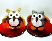 Amigurumi owl patterns - Egg Owls - 2 Crochet amigurumi animal tutorial PDF